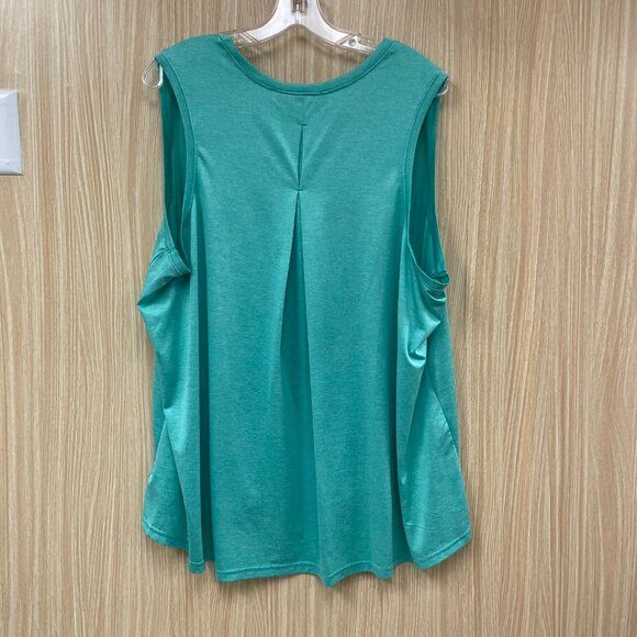 Columbia Green Top Size 3X - Picture 2 of 5